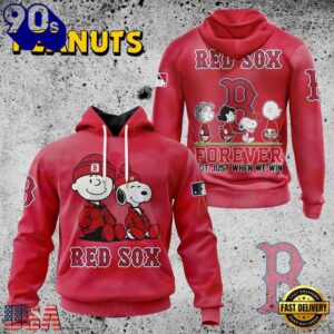 MLB Boston Red Sox Peanuts 75th Anniversary 2026 All Over Print T Shirt 1 MLB Boston Red Sox Peanuts 75th Anniversary TShirt, Sweatshirt, Hoodie