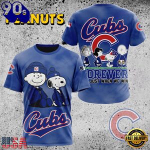 MLB Chicago Cubs Peanuts 75th Anniversary TShirt, Sweatshirt, Hoodie