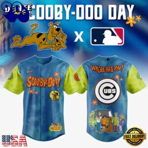 MLB Chicago Cubs x Scooby-Doo New 2026 Version Baseball Jersey