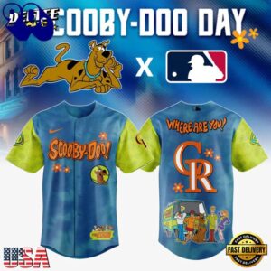 MLB Colorado Rockies x Scooby-Doo New 2026 Version Baseball Jersey