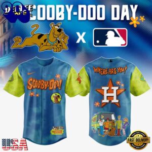 MLB Houston Astros x Scooby-Doo New 2026 Version Baseball Jersey