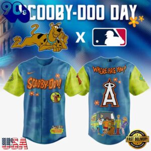 MLB Los Angeles Angels x Scooby-Doo New 2026 Version Baseball Jersey