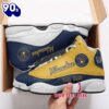 MLB Milwaukee Brewers Custom Name Air Jordan 13 Shoes Gift Xmas