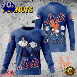 MLB New York Mets Peanuts 75th Anniversary 2026 All Over Print T Shirt 2 MLB New York Mets Peanuts 75th Anniversary TShirt, Sweatshirt, Hoodie