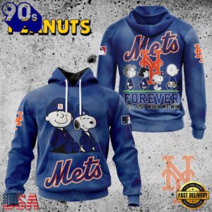 MLB New York Mets Peanuts 75th Anniversary 2026 All Over Print T Shirt 1 MLB New York Mets Peanuts 75th Anniversary TShirt, Sweatshirt, Hoodie