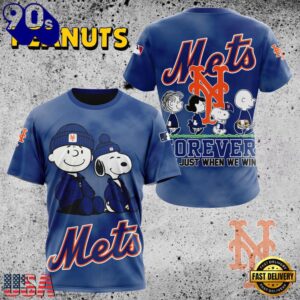 MLB New York Mets Peanuts 75th Anniversary TShirt, Sweatshirt, Hoodie