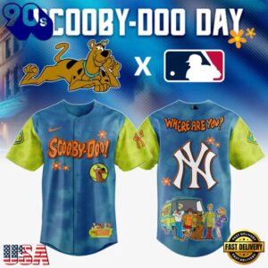 MLB New York Yankees x Scooby-Doo New 2026 Version Baseball Jersey