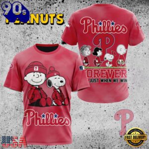 MLB Philadelphia Phillies Peanuts 75th Anniversary TShirt, Sweatshirt, Hoodie