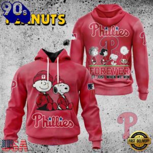 MLB Philadelphia Phillies Peanuts 75th Anniversary 2026 All Over Print T Shirt 1 MLB Philadelphia Phillies Peanuts 75th Anniversary TShirt, Sweatshirt, Hoodie