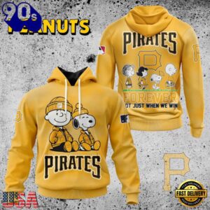MLB Pittsburgh Pirates Peanuts 75th Anniversary 2026 All Over Print T Shirt 1 MLB Pittsburgh Pirates Peanuts 75th Anniversary TShirt, Sweatshirt, Hoodie