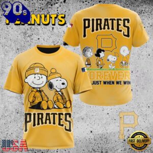 MLB Pittsburgh Pirates Peanuts 75th Anniversary TShirt, Sweatshirt, Hoodie