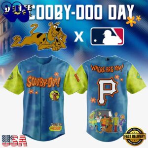 MLB Pittsburgh Pirates x Scooby-Doo New 2026 Version Baseball Jersey