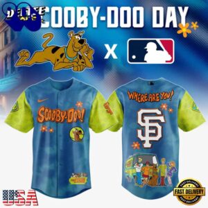 MLB San Francisco Giants x Scooby-Doo New 2026 Version Baseball Jersey