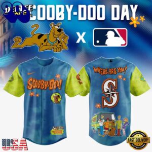 MLB Seattle Mariners x Scooby-Doo New 2026 Version Baseball Jersey
