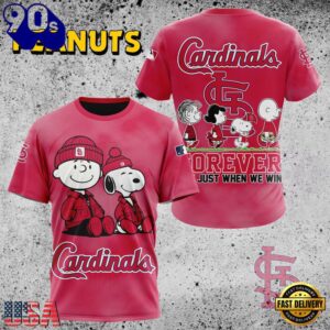 MLB St. Louis Cardinals Peanuts 75th Anniversary TShirt, Sweatshirt, Hoodie