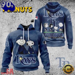 MLB Tampa Bay Rays Peanuts 75th Anniversary 2026 All Over Print T Shirt 1 MLB Tampa Bay Rays Peanuts 75th Anniversary TShirt, Sweatshirt, Hoodie