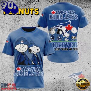 MLB Toronto Blue Jays Peanuts 75th Anniversary TShirt, Sweatshirt, Hoodie