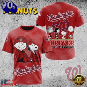 MLB Washington Nationals Peanuts 75th Anniversary TShirt, Sweatshirt, Hoodie