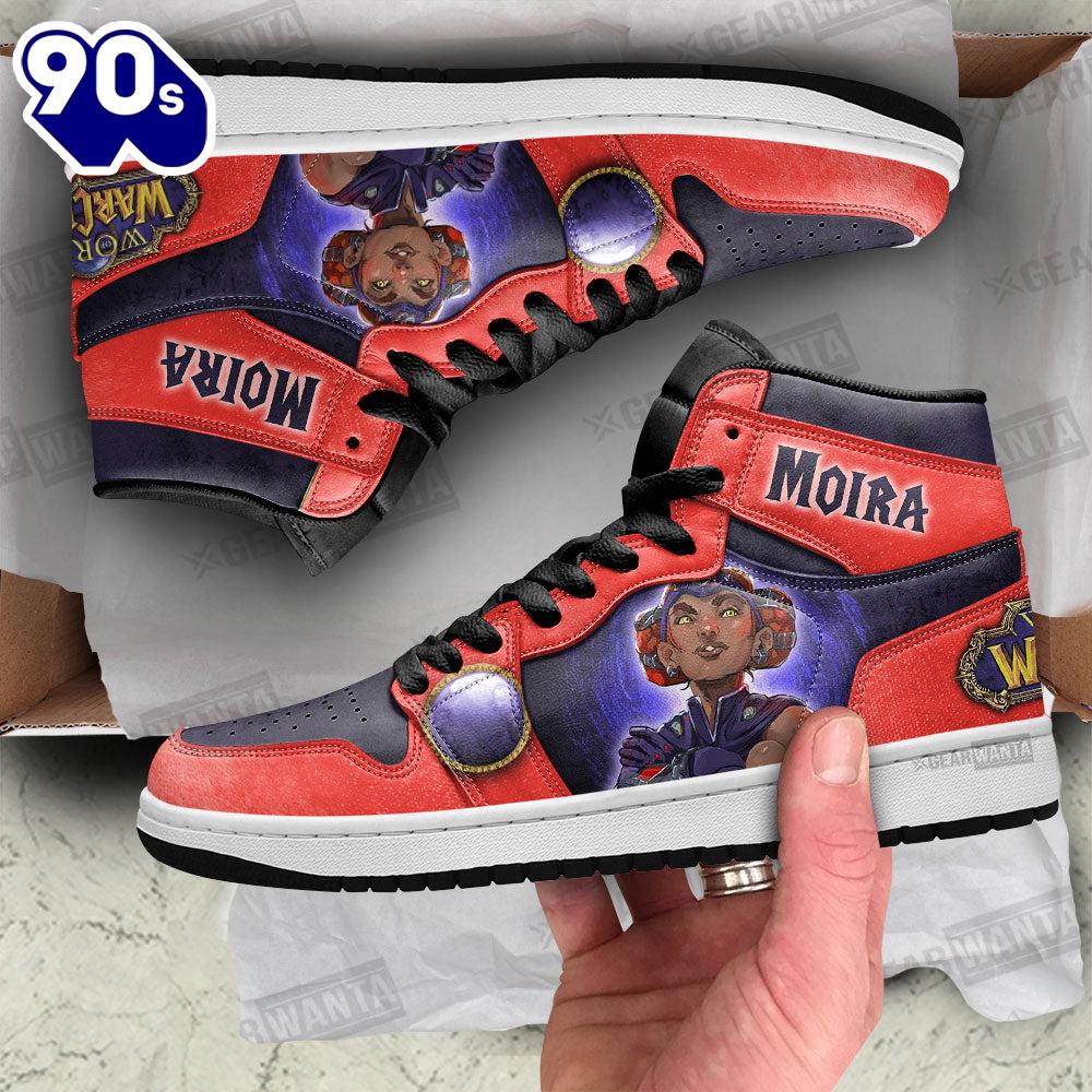 Moira World of Warcraft Shoes Custom For Fans Moira World of Warcraft Shoes Custom For Fans