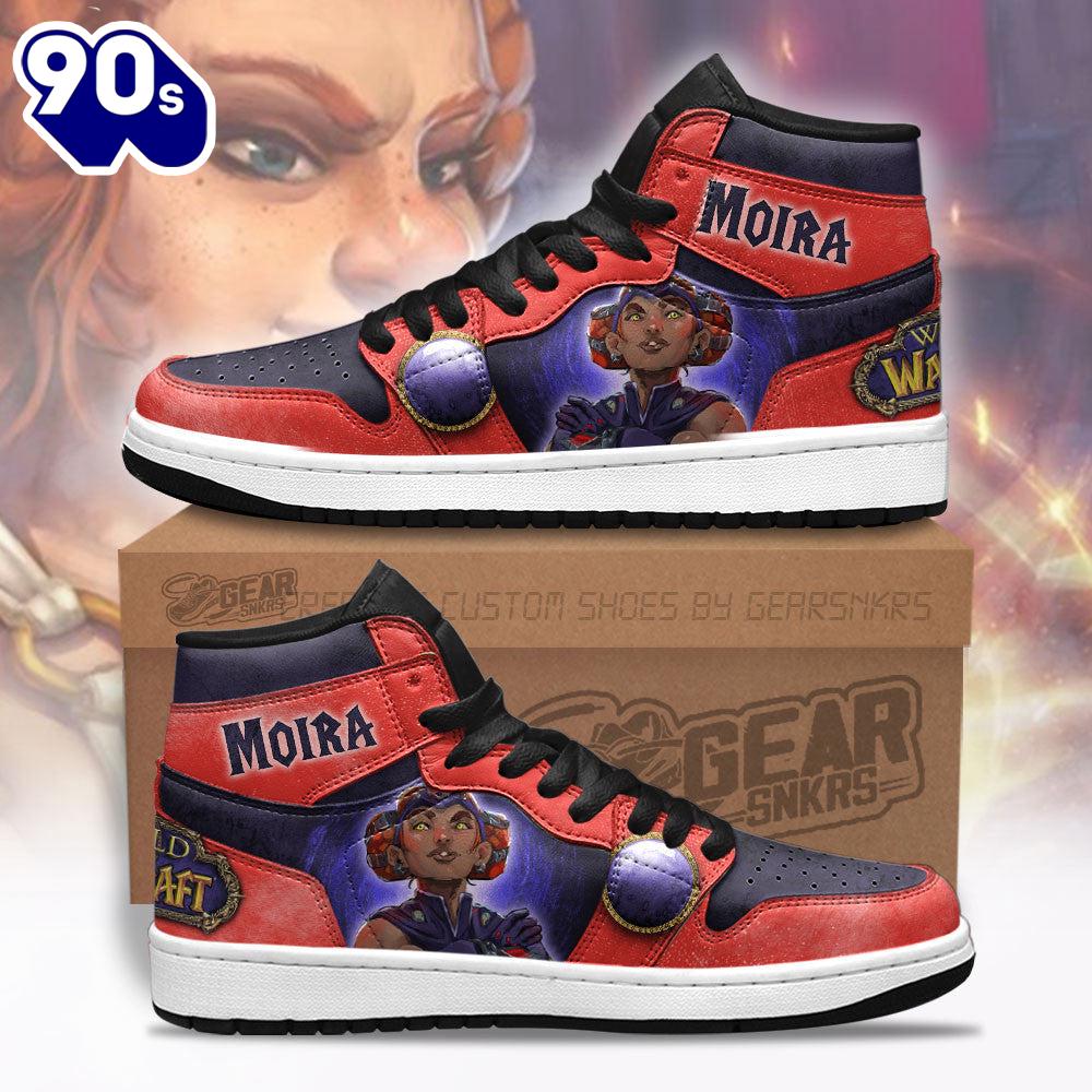Moira World of Warcraft Shoes Custom For Fans Moira World of Warcraft Shoes Custom For Fans