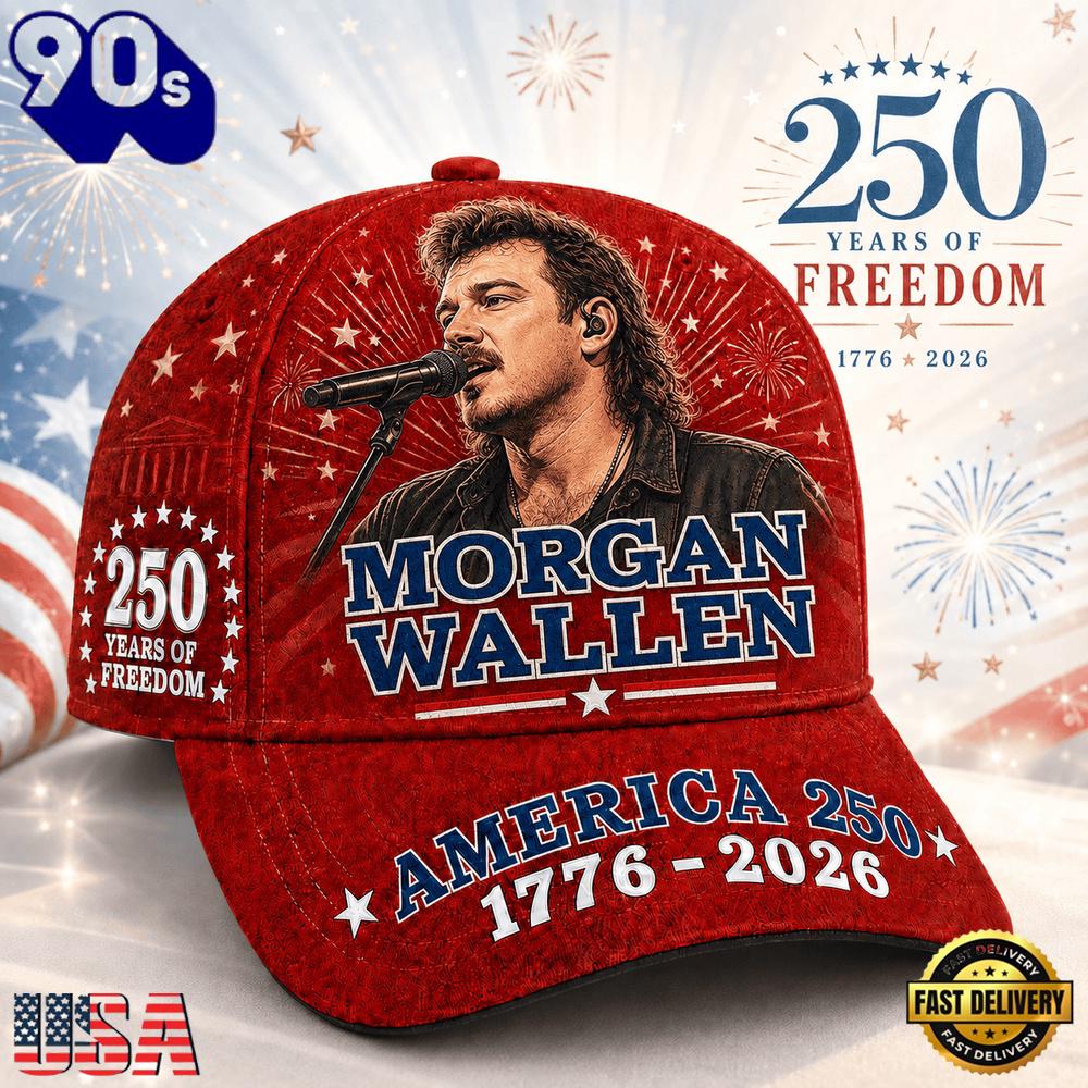 Morgan Wallen America 250 Years Of Freedom Classic Cap Morgan Wallen America 250 Years Of Freedom Classic Cap