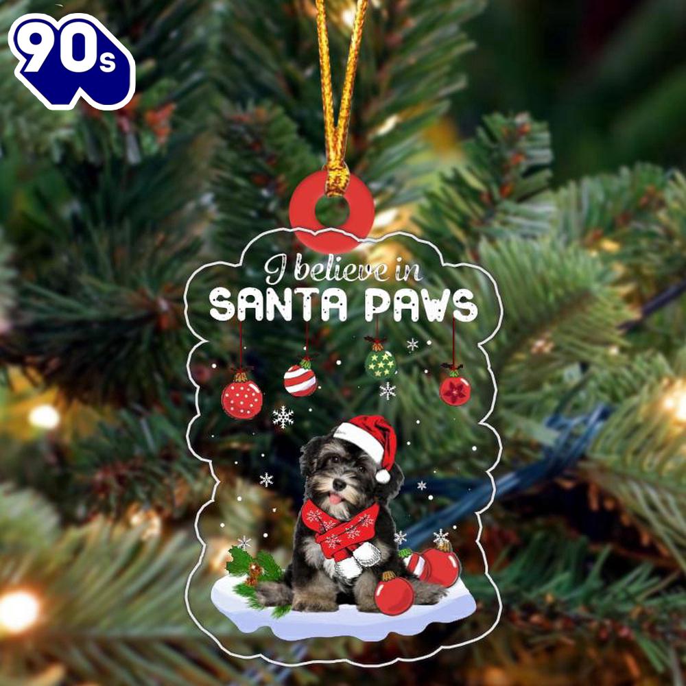 Morkipoo Christmas Ornament, Gift For Christmas Morkipoo Christmas Ornament, Gift For Christmas