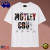 Mötley Crüe Albums Signatures Heavy Metal Vintage Graphic T Shirt, Trending Music 2D Tee