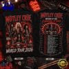 Motley Crue Return of the Carnival of Sins World Tour 2026 3D Shirt, Viral 3D Music Tee