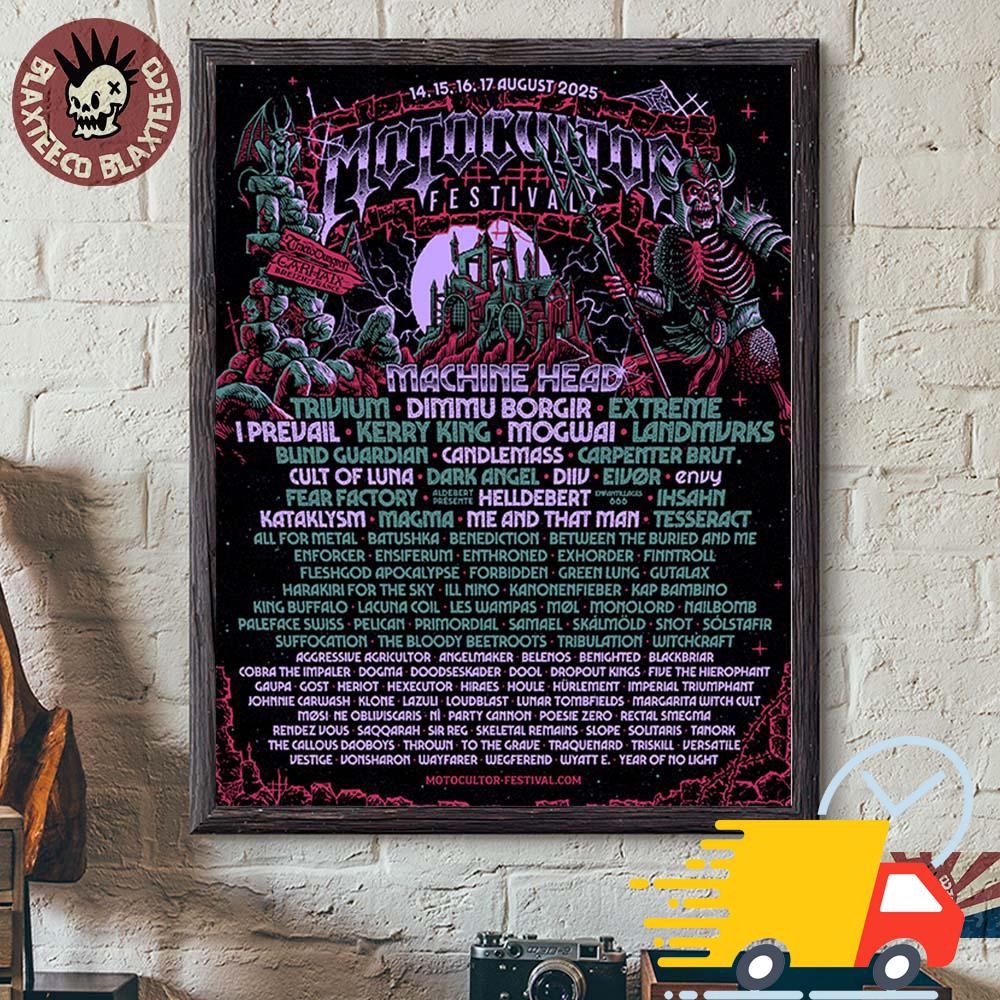 Motocultor Festival 2025 Lineup In CarhaixCanvas Motocultor Festival 2025 Lineup In CarhaixCanvas