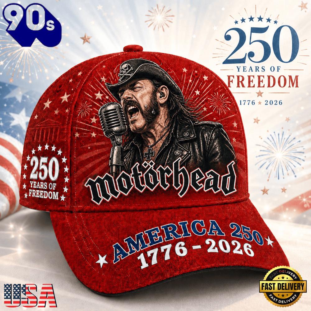Motorhead America 250 Years Of Freedom Classic Cap Motorhead America 250 Years Of Freedom Classic Cap