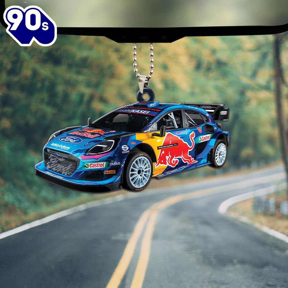 M-Sport Ford World Rally Team Custom shape 1-sided Acrylic Car Ornament  Christmas Day M-Sport Ford World Rally Team Custom shape 1-sided Acrylic Car Ornament  Christmas Day