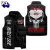 M?tley Cr?e 2D Sleeveless Jacket Black – Music Sleeveless Down Jacket