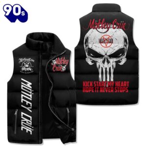 M?tley Cr?e 2D Sleeveless Jacket…