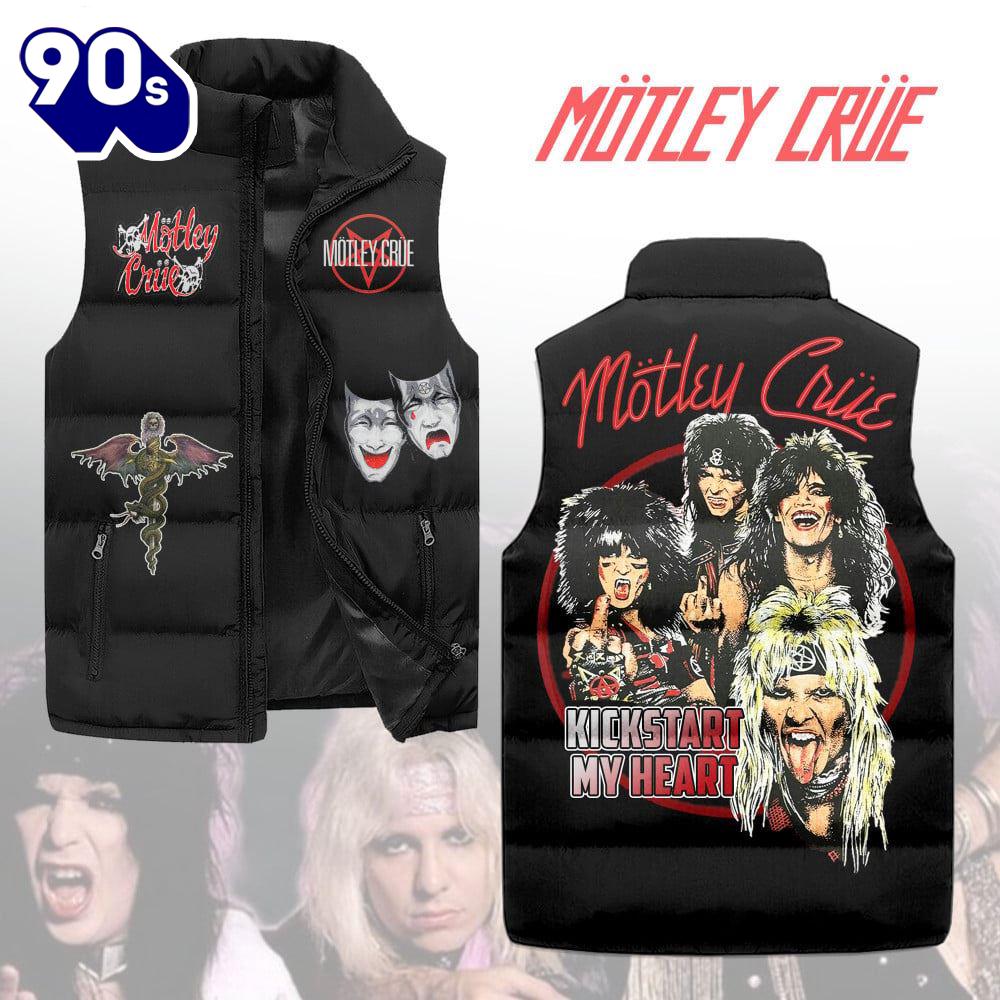 M?tley Cr?e 2D Sleeveless Jacket Merry Christmas - Music Sleeveless Down Jacket M?tley Cr?e 2D Sleeveless Jacket Merry Christmas - Music Sleeveless Down Jacket