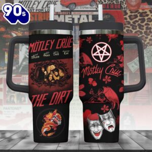 M?tley Cr?e 40oz Stanley Tumbler…