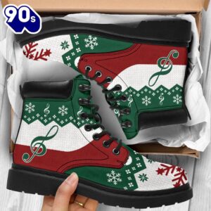 Music All I Want For Christmas Asboot All Season Boots Gift Xmas 1 Music All I Want For Christmas Asboot All Season Boots