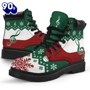 Music All I Want For Christmas Asboot All Season Boots