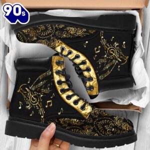 Music Stylized Asboot All Season Boots