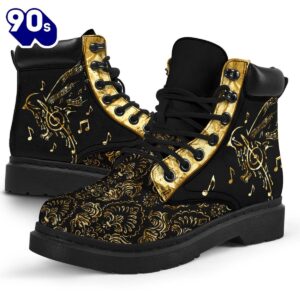 Music Stylized Asboot All Season Boots