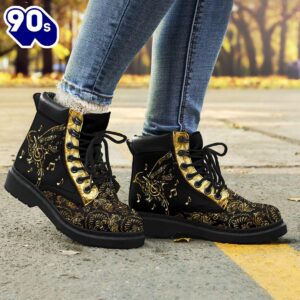 Music Stylized Asboot All Season Boots
