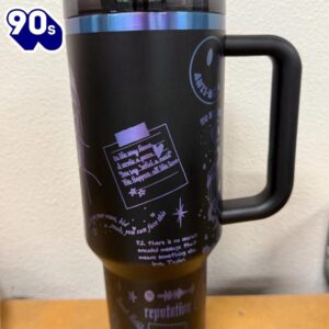 Music Themed 40oz Insulated Tumbler With Handle