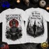 My Chemical Romance Blackest Night Halloween 3D Shirt, Viral 3D Music Tee