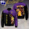 NBA Kobe Bryant x Los Angeles Lakers 3D Bomber Jacket  For Fans