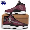 NCAA Florida State Seminoles Garnet Black Air Jordan 13 Shoes For Men Women Gift Xmas