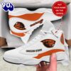 NCAA Oregon State Beavers Custom Name White Air Jordan 13 Shoes For Men Women Gift Xmas