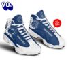 NCAA Penn State Nittany Lions Custom Name Blue White Air Jordan 13 Shoes Gift Xmas