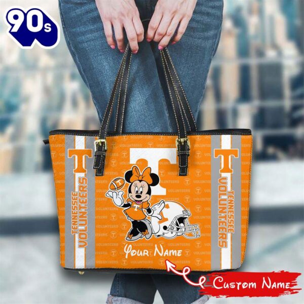 NCAA Tennessee Volunteers Minnie Women Leather Tote Bag