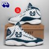 NCAA Utah State Aggies Custom Name Air Jordan 13 Shoes Gift Xmas