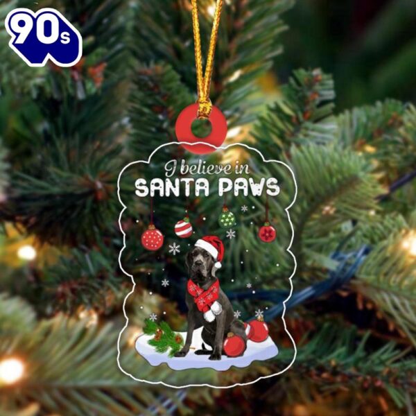 Neapolitan Mastiff Christmas Ornament, Gift For Christmas