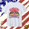 Nebraska Cornhuskers 2026 Volleyball Wrigley Field Chicago T Shirt, Viral 2D Graphic Tee